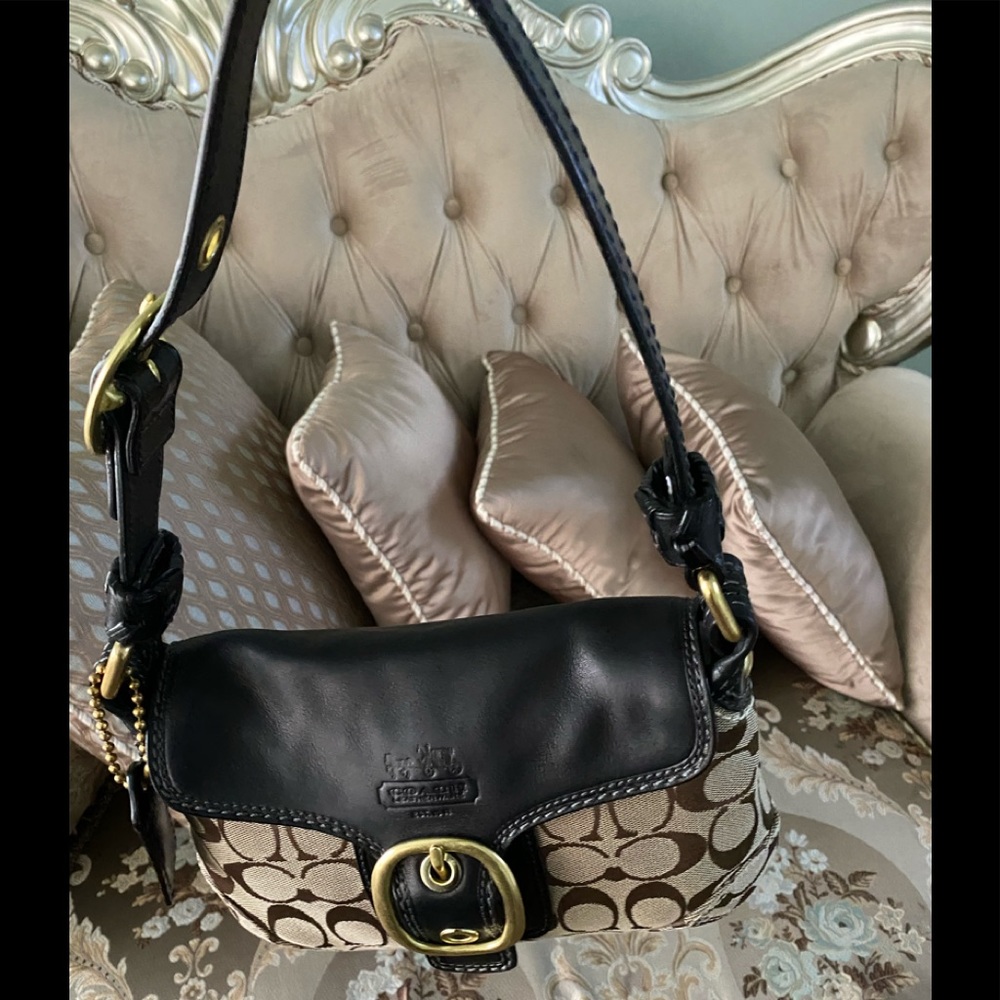 Coach Bleeker Signature Shoulder Bag
